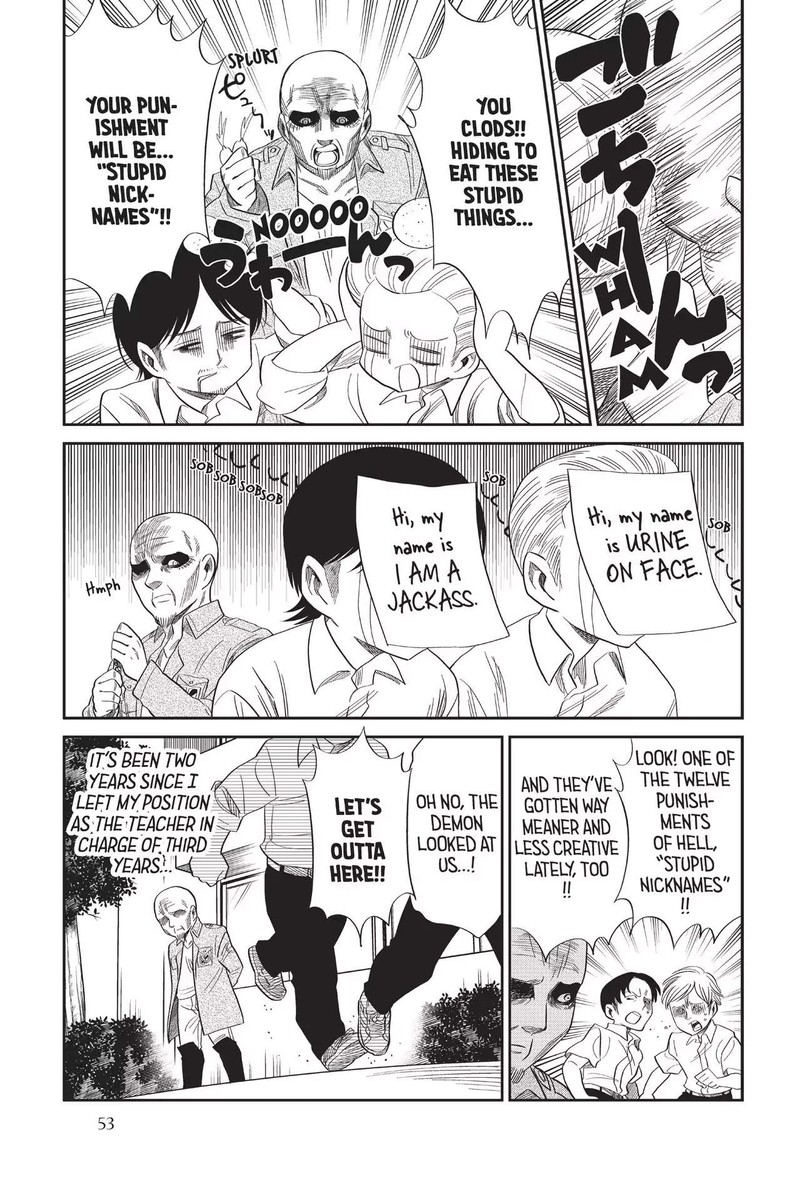 Shingeki Kyojin Chuugakkou Chapter 62 Page 5