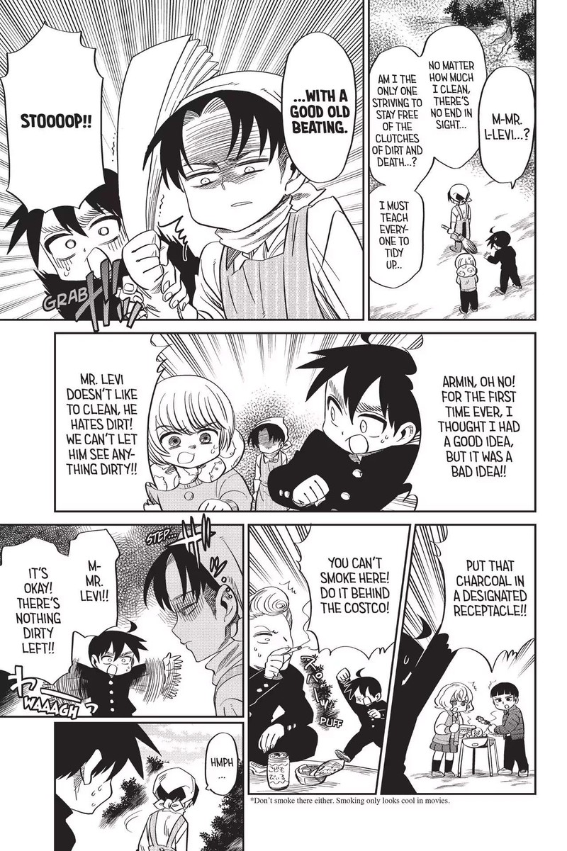 Shingeki Kyojin Chuugakkou Chapter 62a Page 3