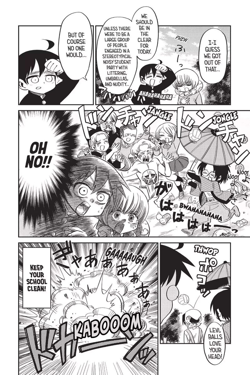 Shingeki Kyojin Chuugakkou Chapter 62a Page 4