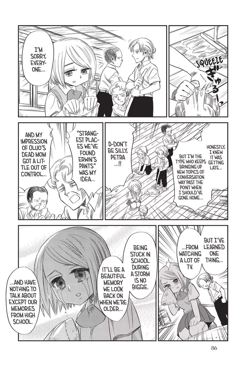 Shingeki Kyojin Chuugakkou Chapter 63 Page 8