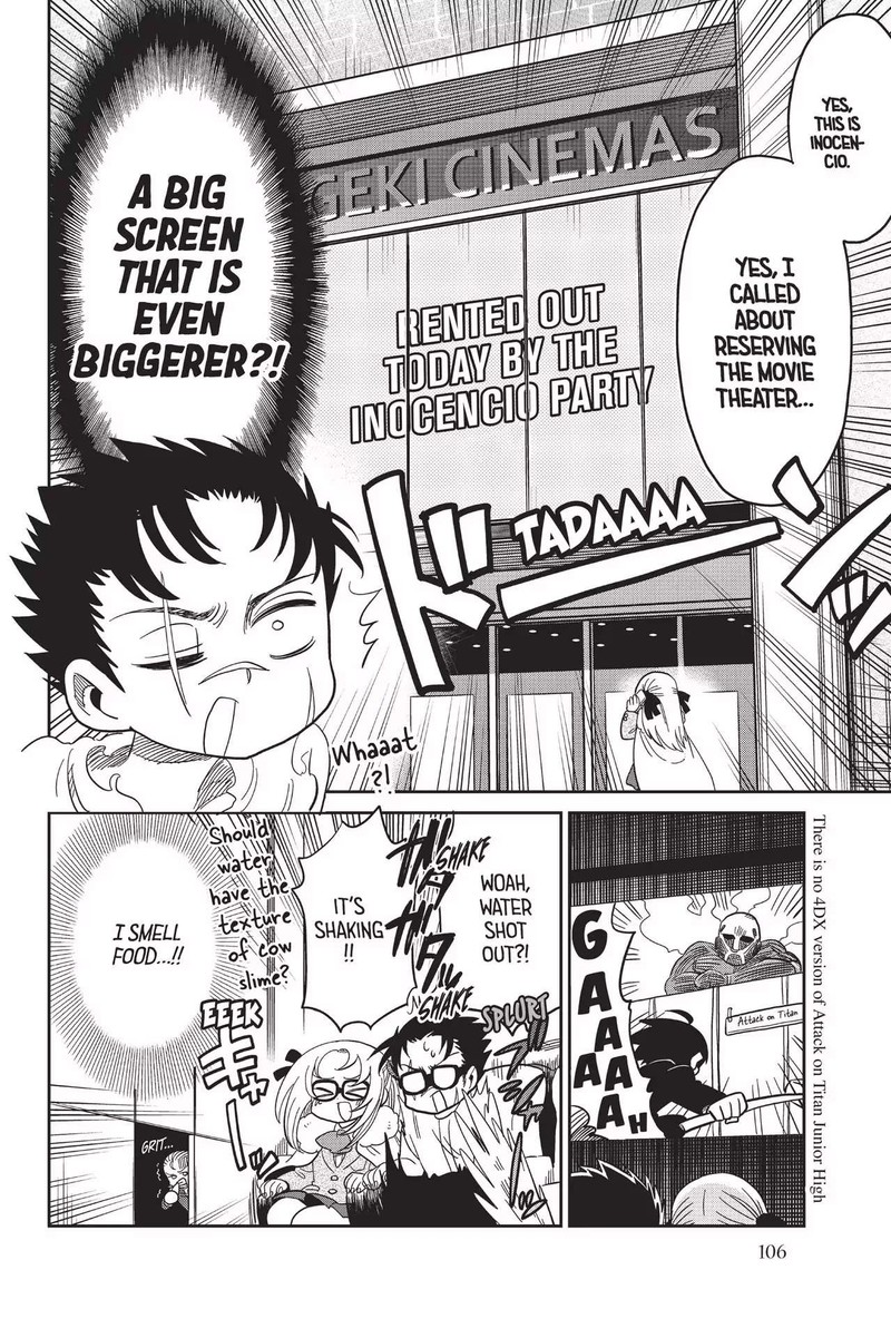 Shingeki Kyojin Chuugakkou Chapter 63a Page 4