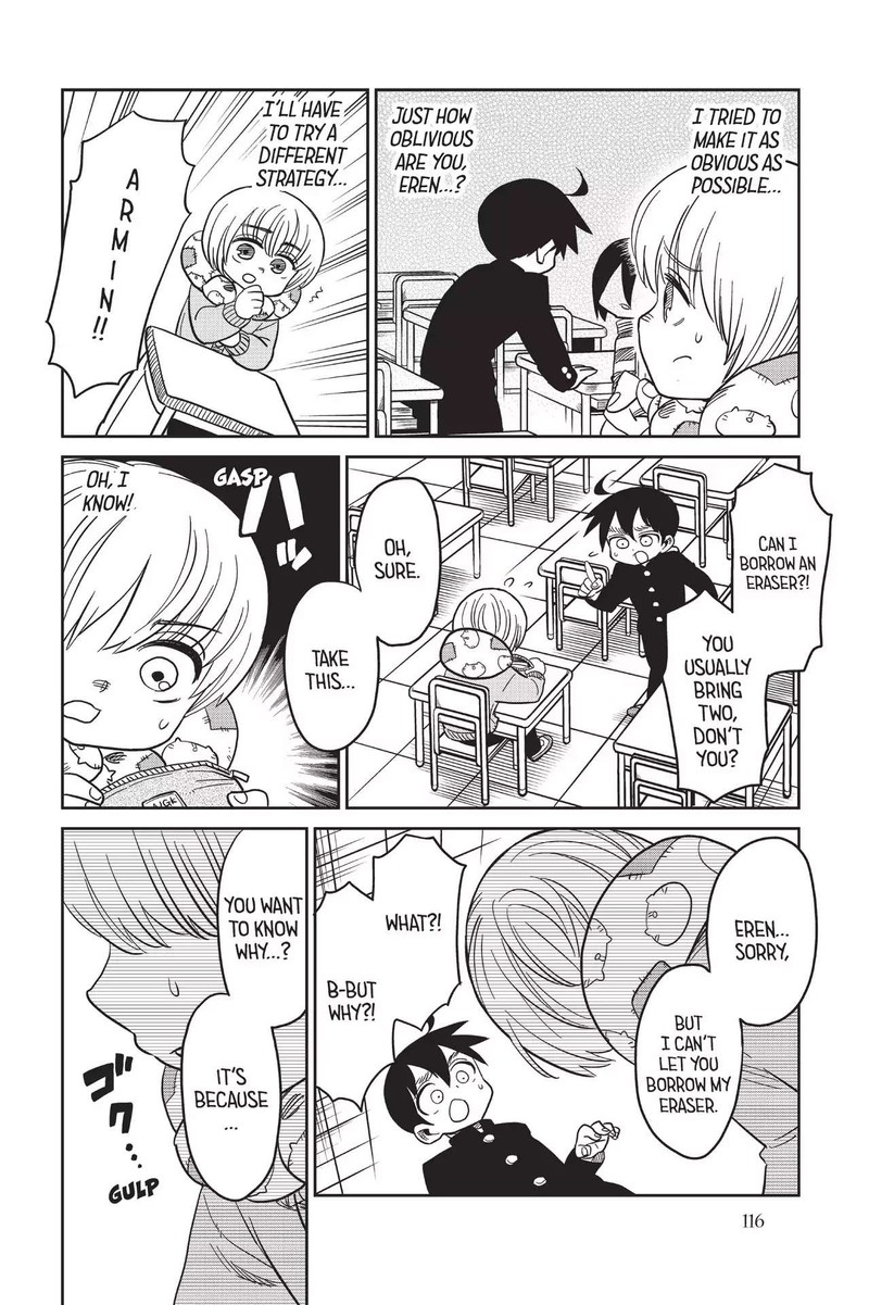 Shingeki Kyojin Chuugakkou Chapter 64 Page 10