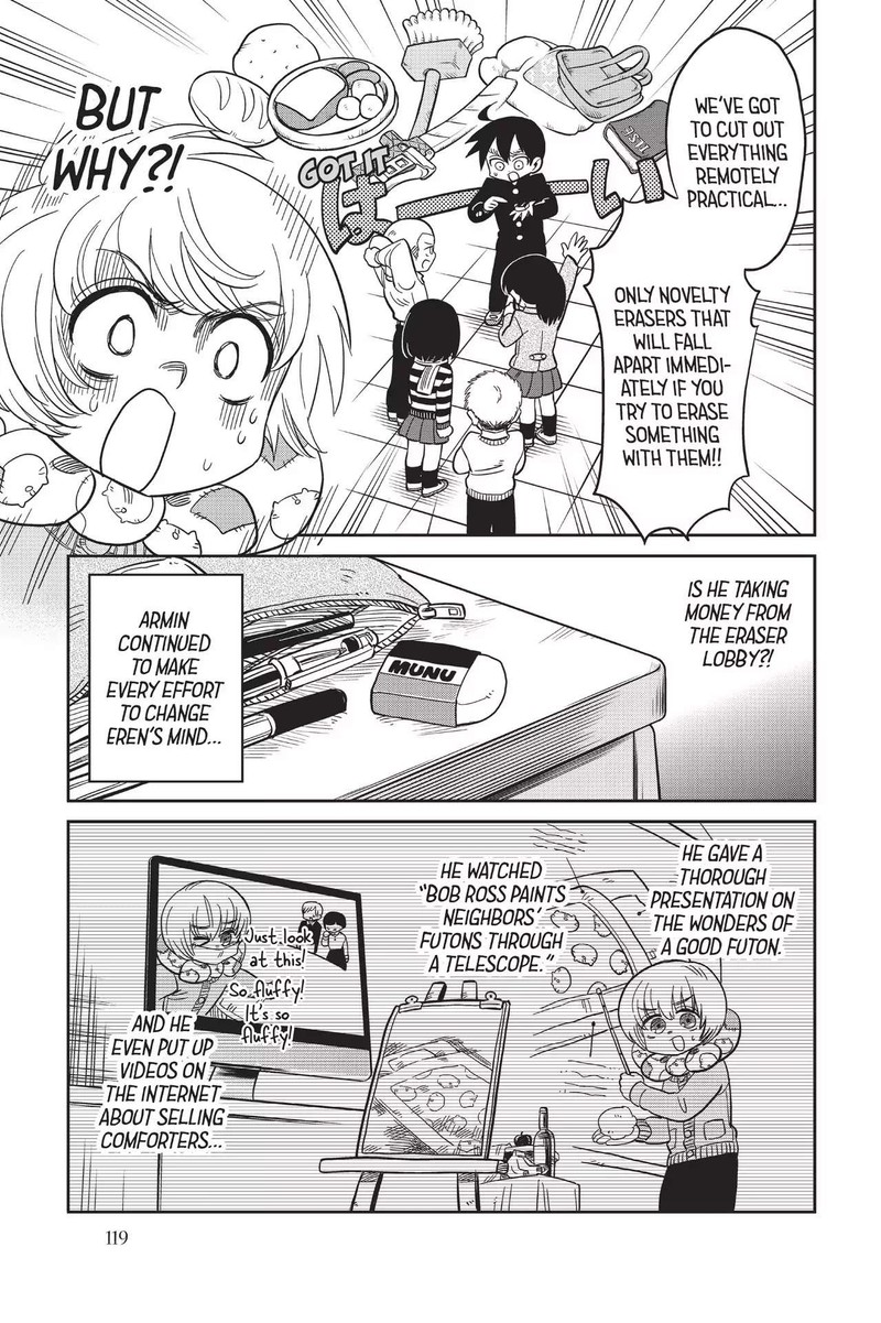 Shingeki Kyojin Chuugakkou Chapter 64 Page 13