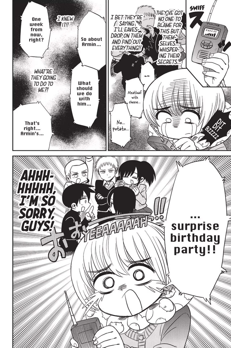 Shingeki Kyojin Chuugakkou Chapter 64 Page 2