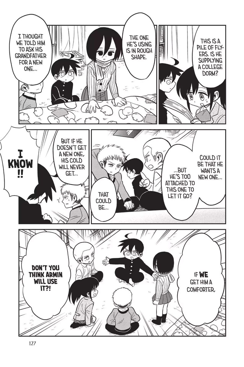 Shingeki Kyojin Chuugakkou Chapter 64 Page 21