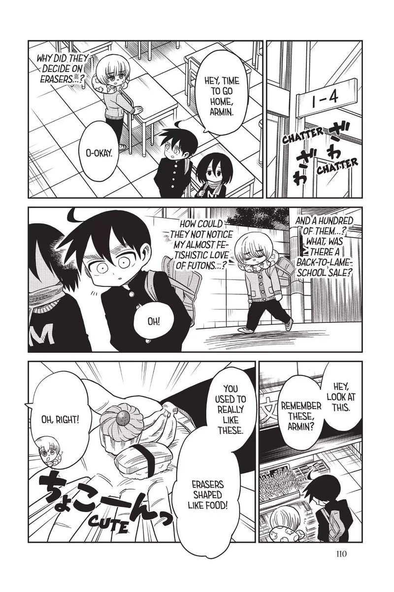 Shingeki Kyojin Chuugakkou Chapter 64 Page 4