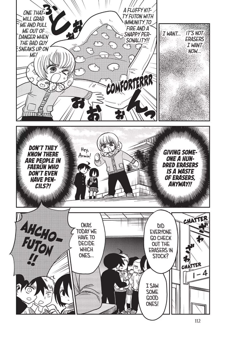 Shingeki Kyojin Chuugakkou Chapter 64 Page 6