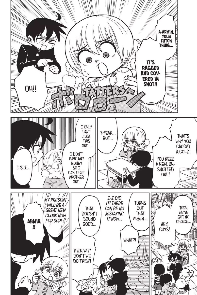 Shingeki Kyojin Chuugakkou Chapter 64 Page 8