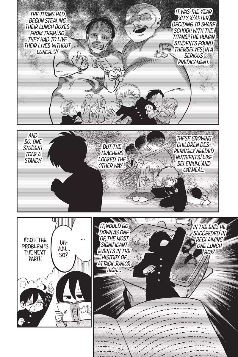 Shingeki Kyojin Chuugakkou Chapter 65 Page 2