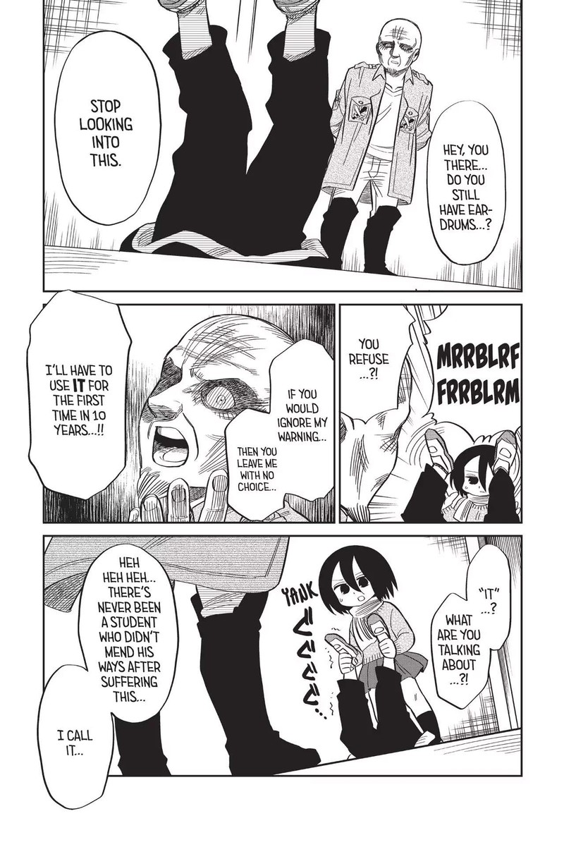 Shingeki Kyojin Chuugakkou Chapter 65 Page 7