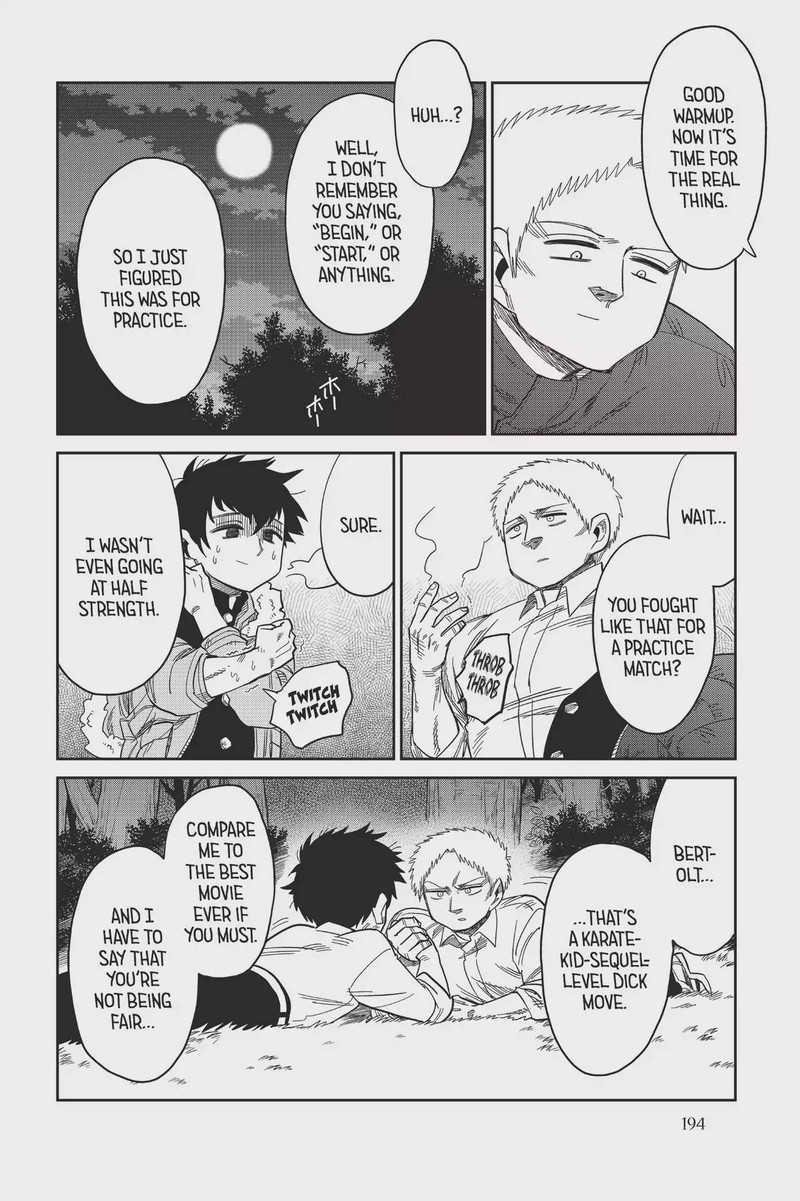 Shingeki Kyojin Chuugakkou Chapter 68 Page 14