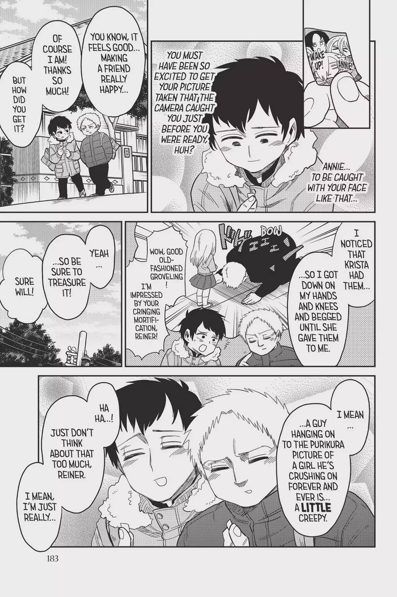 Shingeki Kyojin Chuugakkou Chapter 68 Page 3