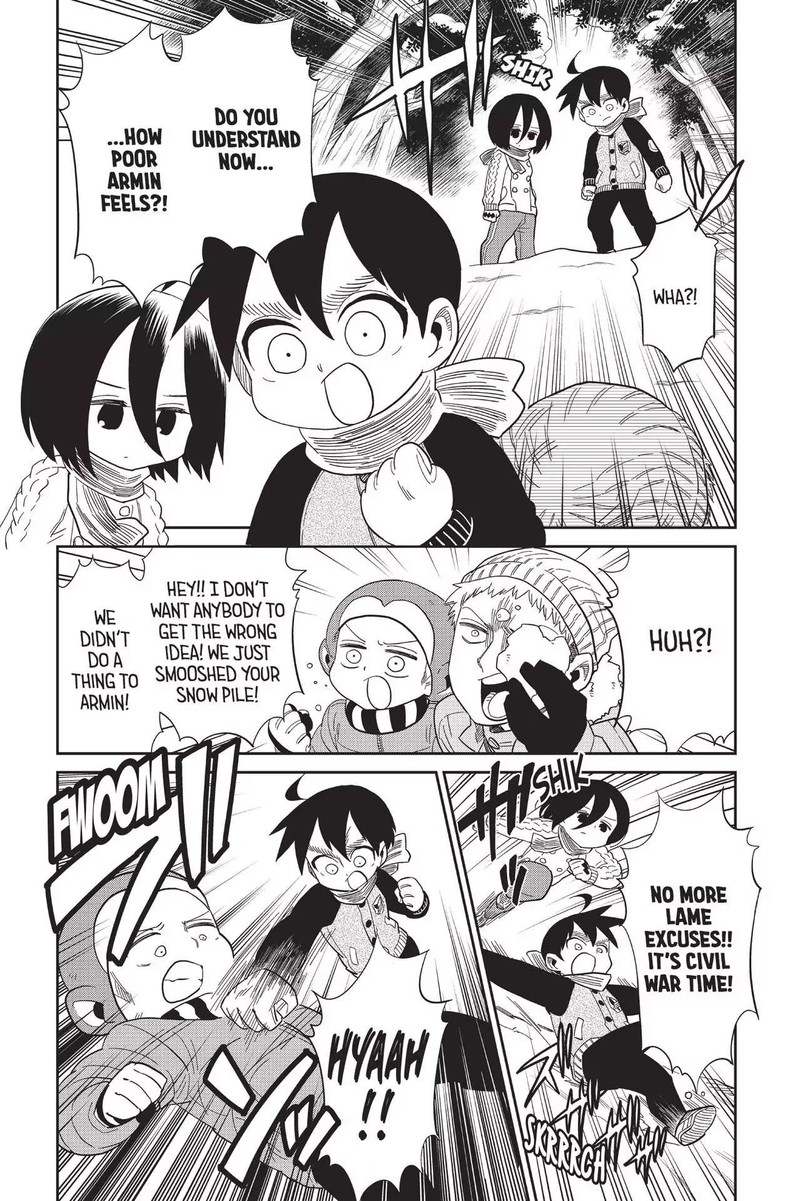 Shingeki Kyojin Chuugakkou Chapter 69 Page 12