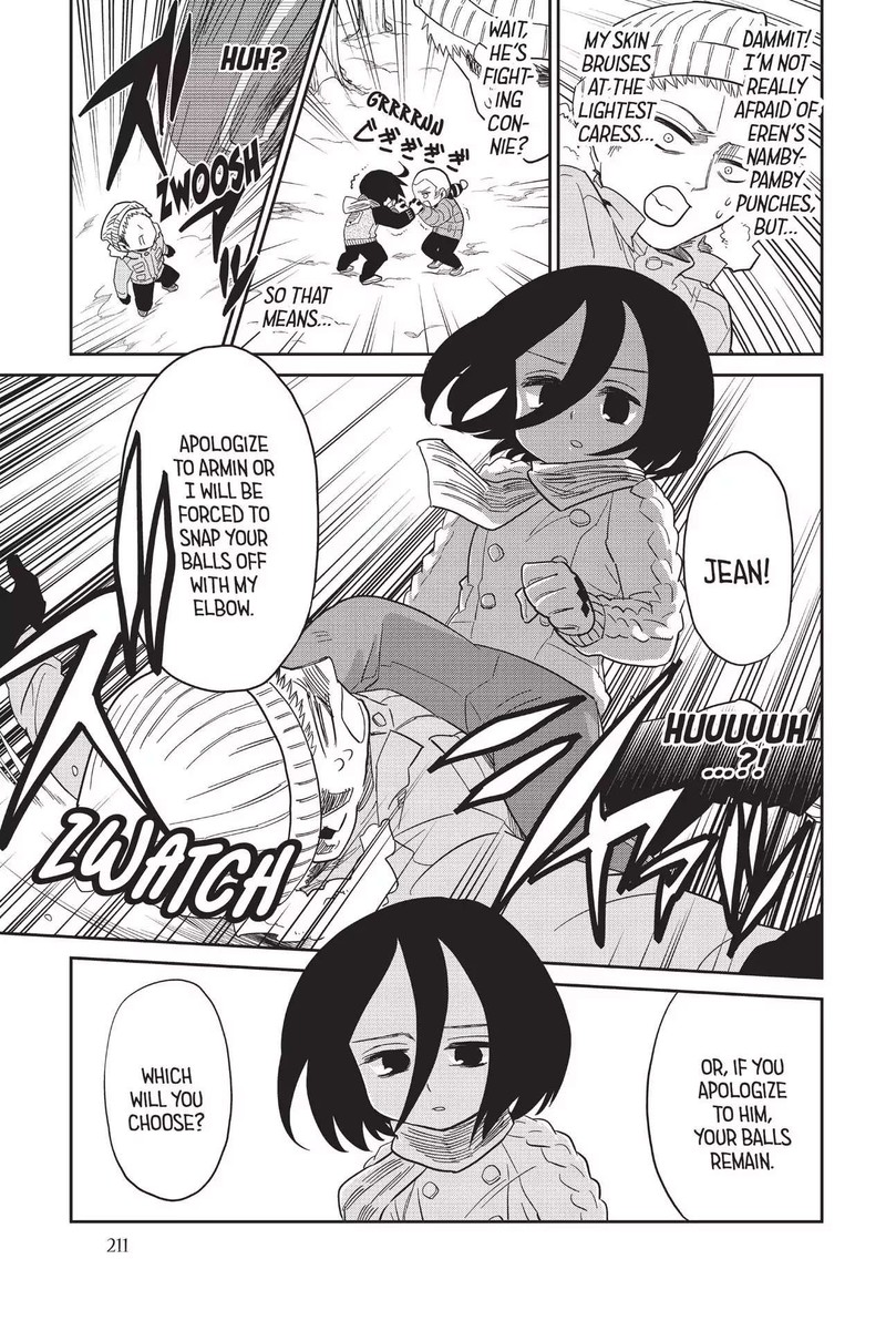 Shingeki Kyojin Chuugakkou Chapter 69 Page 13