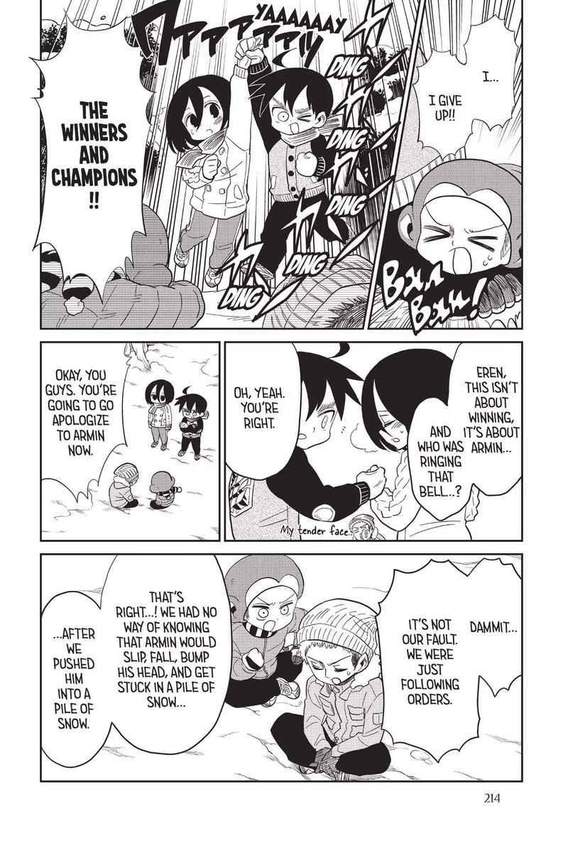 Shingeki Kyojin Chuugakkou Chapter 69 Page 16