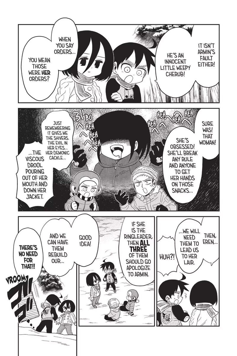 Shingeki Kyojin Chuugakkou Chapter 69 Page 17