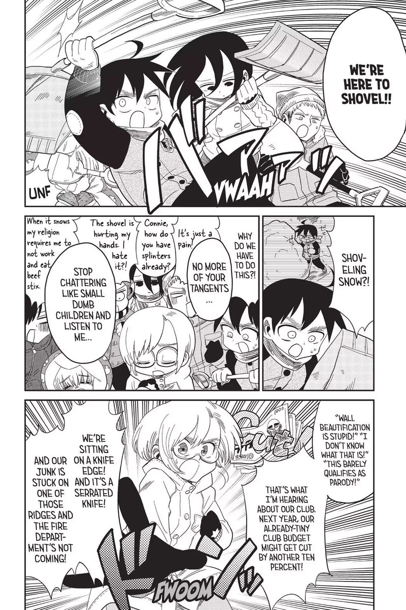 Shingeki Kyojin Chuugakkou Chapter 69 Page 2