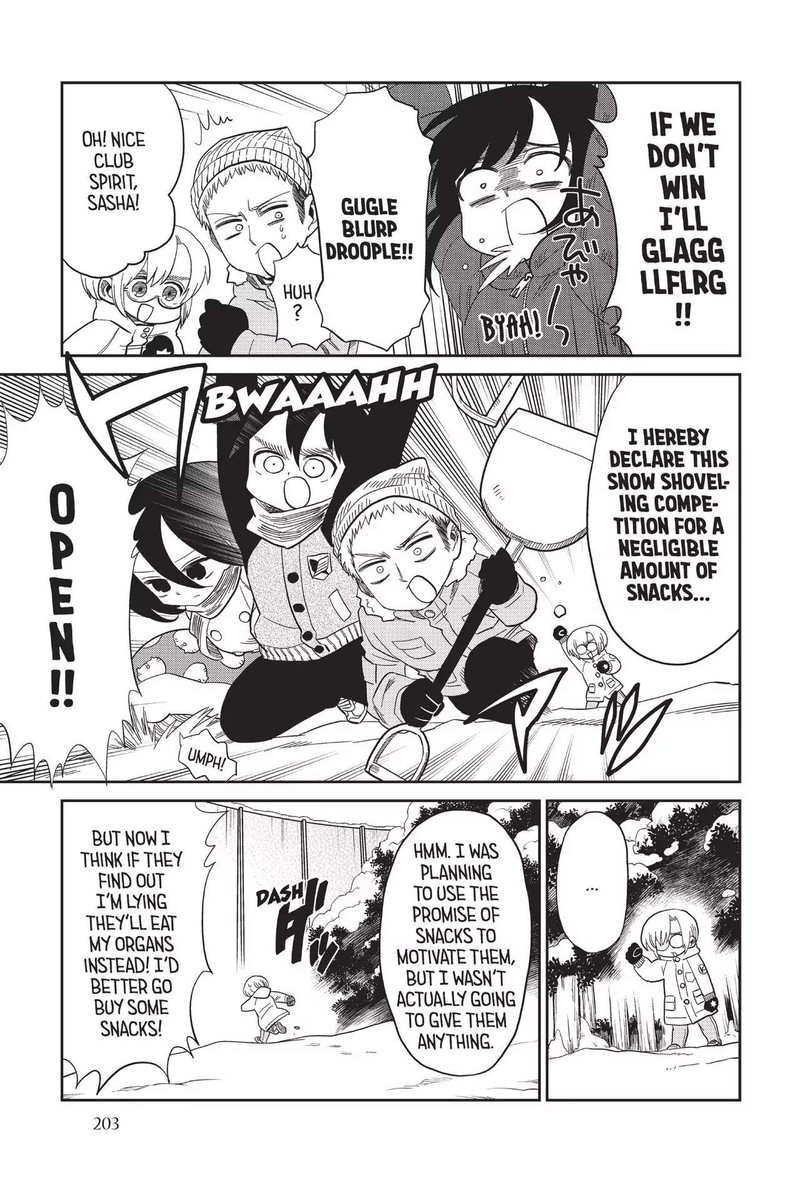 Shingeki Kyojin Chuugakkou Chapter 69 Page 5