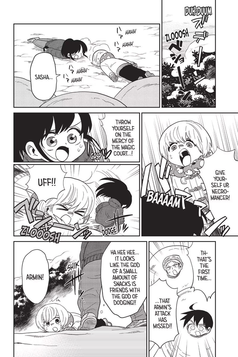 Shingeki Kyojin Chuugakkou Chapter 70 Page 10