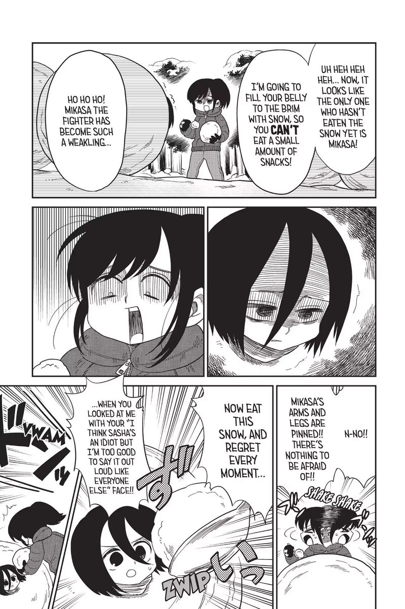 Shingeki Kyojin Chuugakkou Chapter 70 Page 17