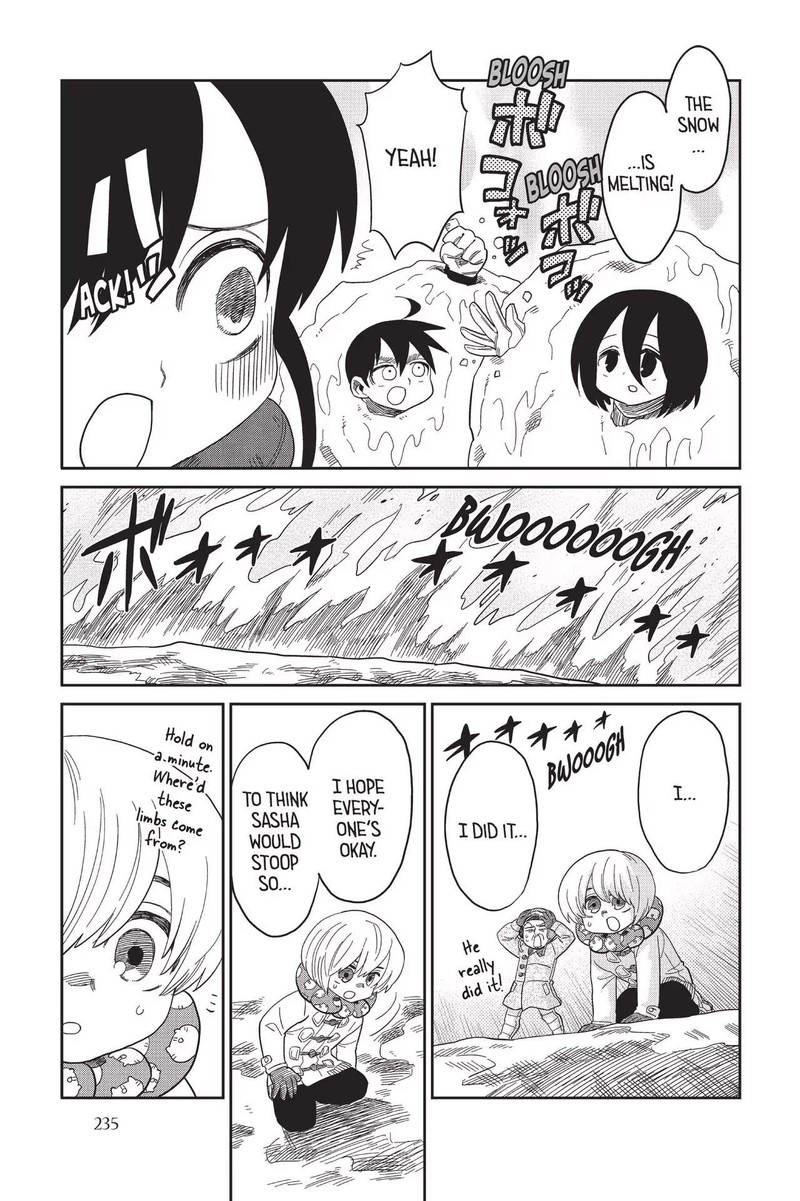 Shingeki Kyojin Chuugakkou Chapter 70 Page 19