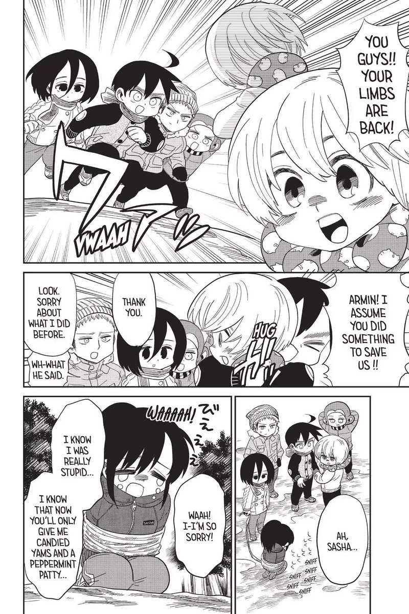 Shingeki Kyojin Chuugakkou Chapter 70 Page 20