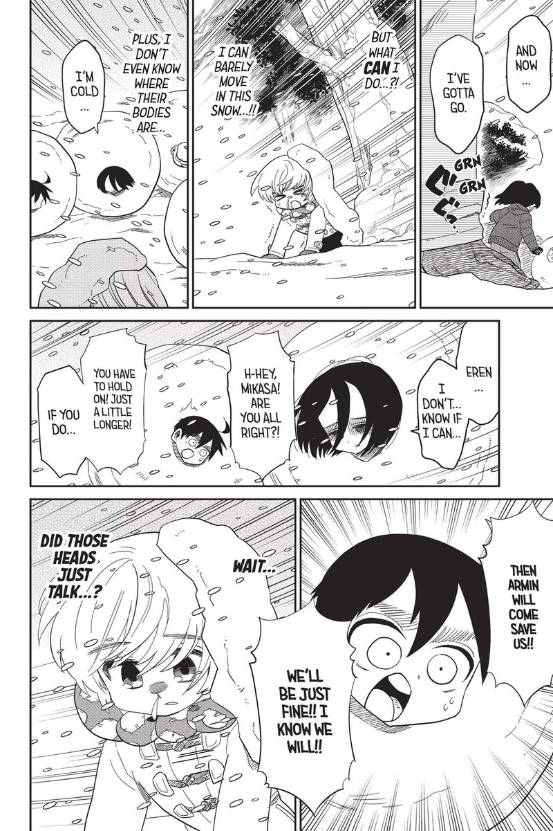 Shingeki Kyojin Chuugakkou Chapter 70 Page 4