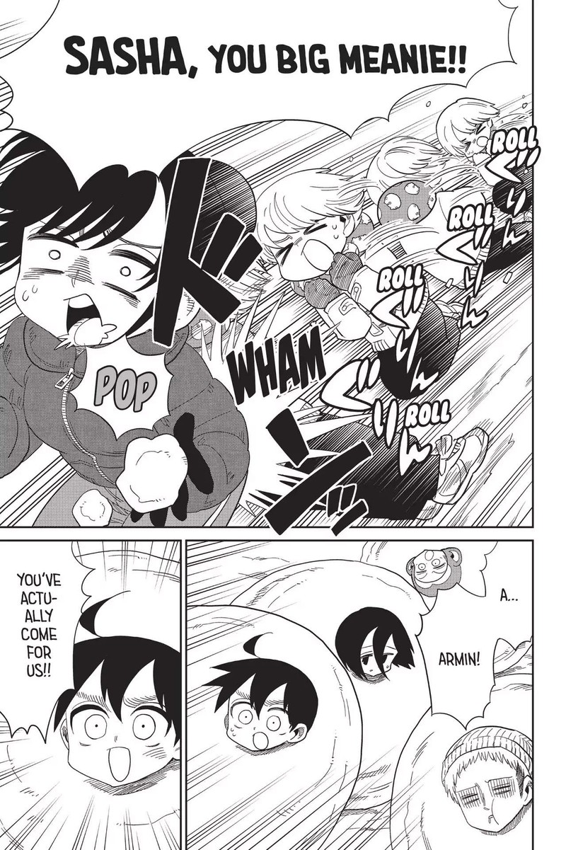 Shingeki Kyojin Chuugakkou Chapter 70 Page 7