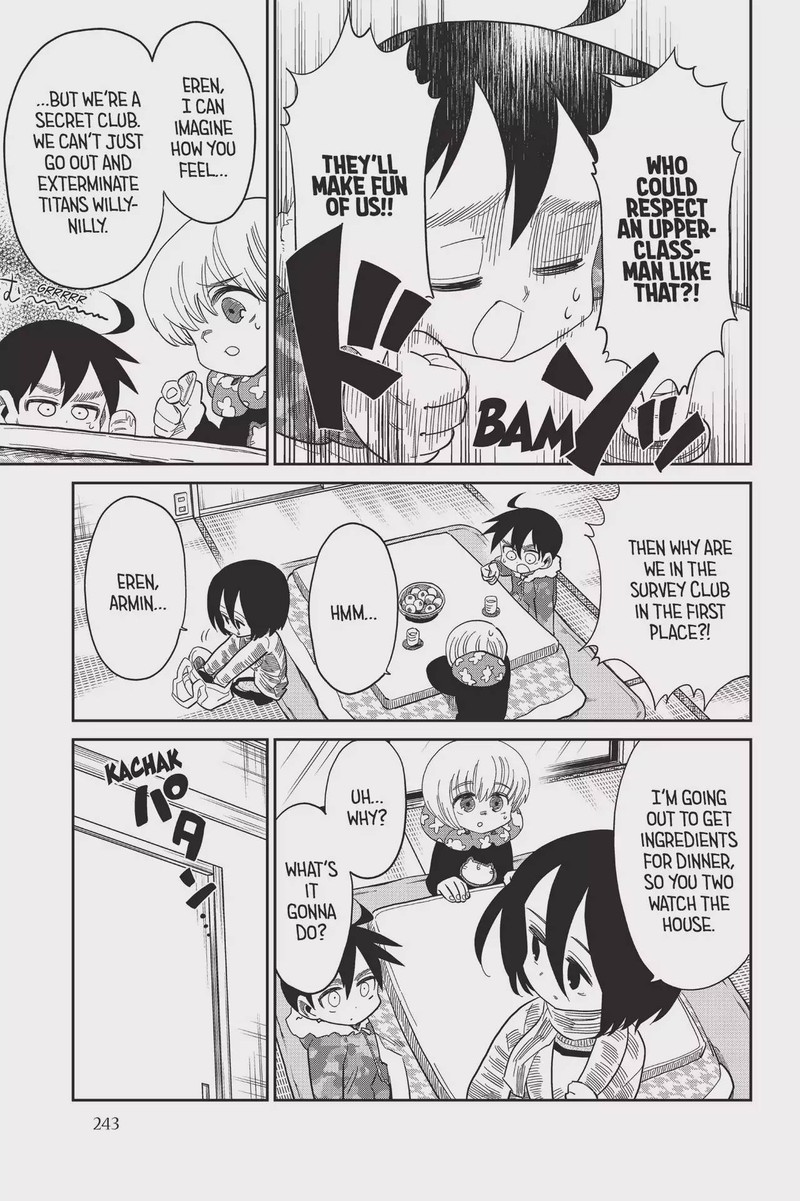 Shingeki Kyojin Chuugakkou Chapter 71 Page 3