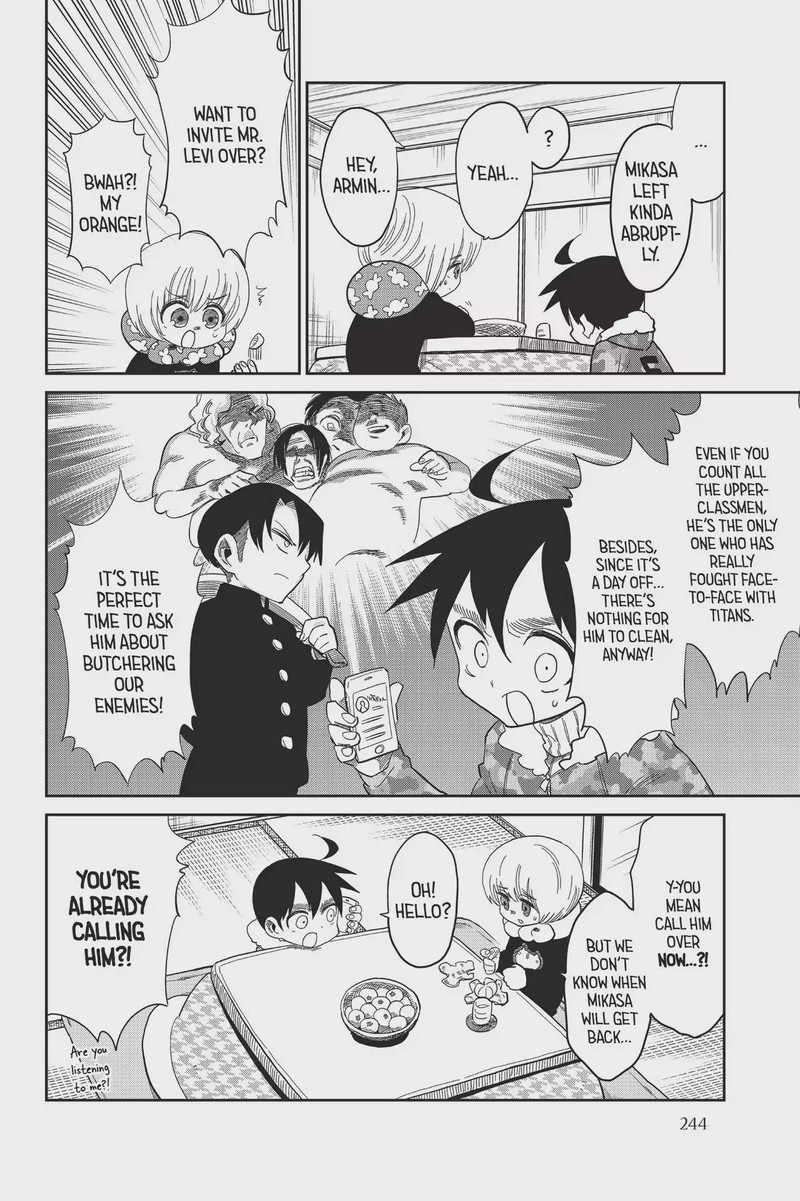 Shingeki Kyojin Chuugakkou Chapter 71 Page 4