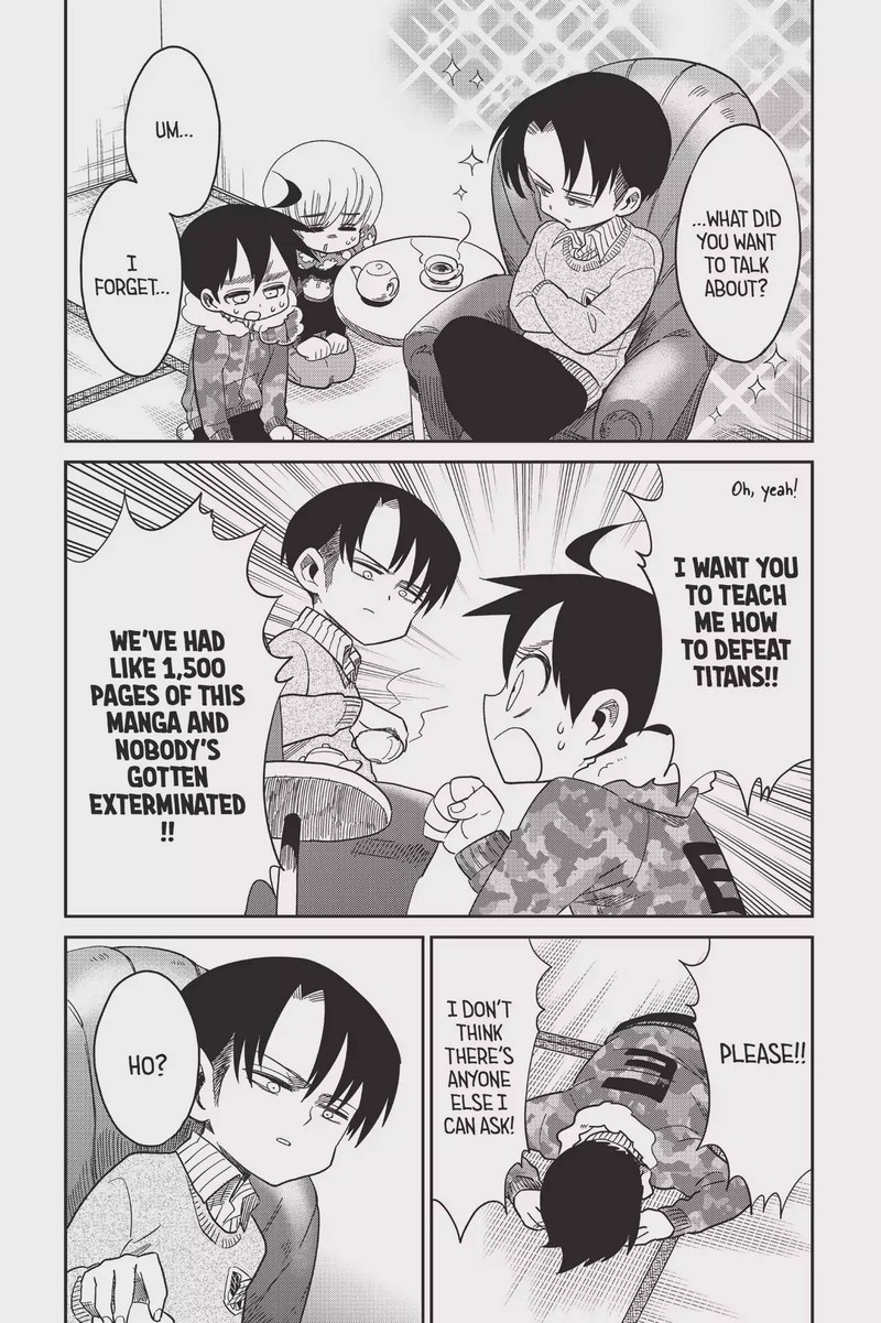 Shingeki Kyojin Chuugakkou Chapter 71 Page 6