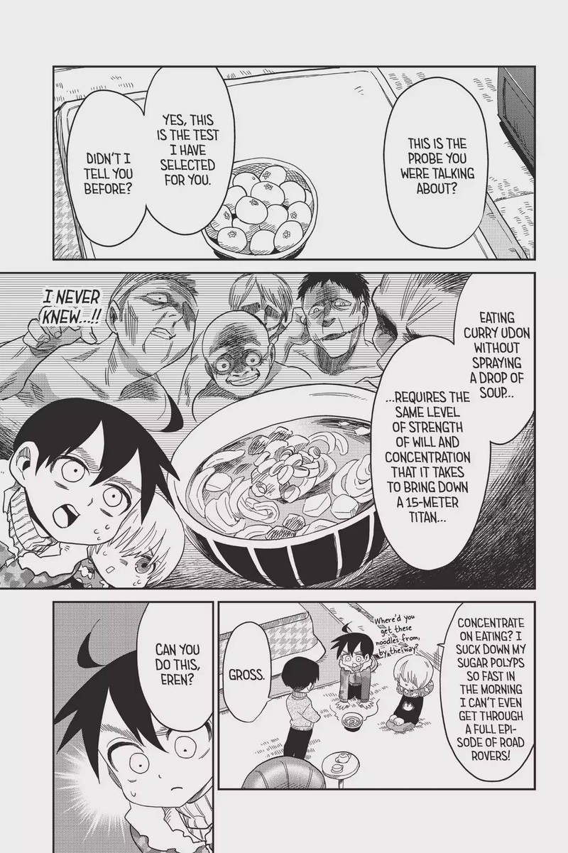 Shingeki Kyojin Chuugakkou Chapter 71 Page 9