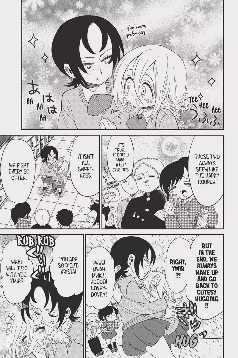 Shingeki Kyojin Chuugakkou Chapter 72 Page 1