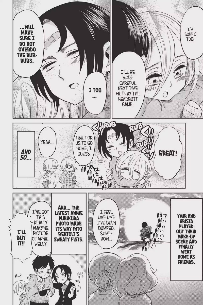 Shingeki Kyojin Chuugakkou Chapter 72 Page 18