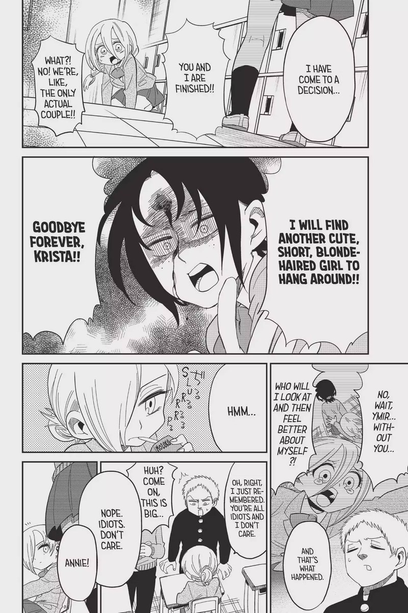 Shingeki Kyojin Chuugakkou Chapter 72 Page 4