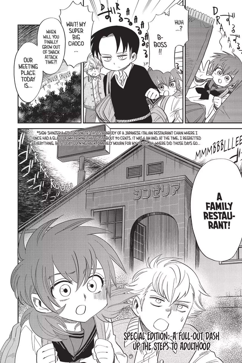 Shingeki Kyojin Chuugakkou Chapter 72b Page 2