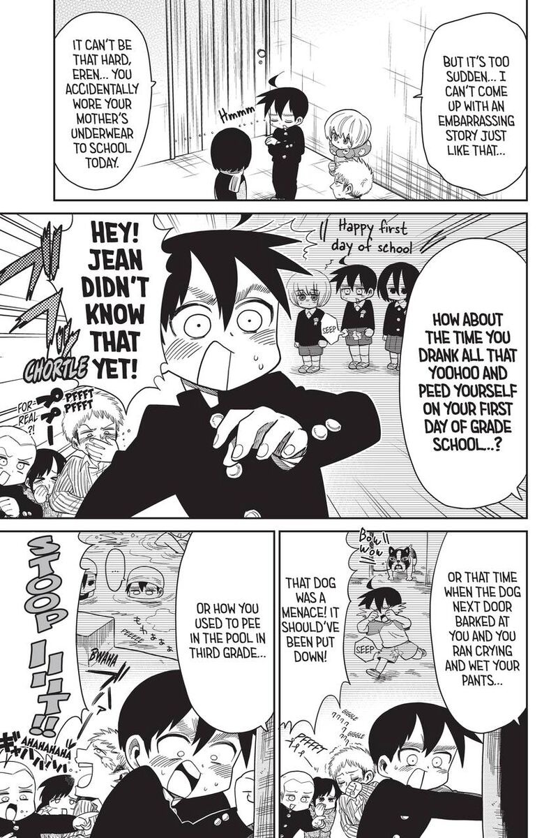 Shingeki Kyojin Chuugakkou Chapter 73 Page 17