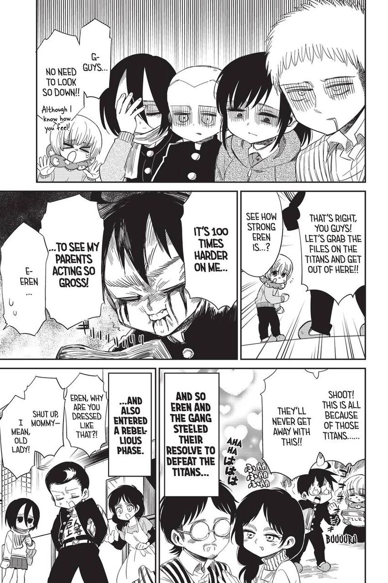 Shingeki Kyojin Chuugakkou Chapter 74 Page 17