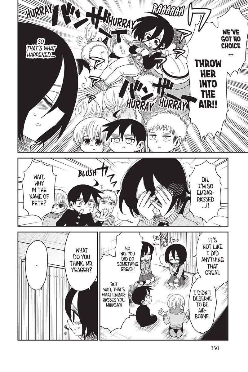 Shingeki Kyojin Chuugakkou Chapter 74 Page 4