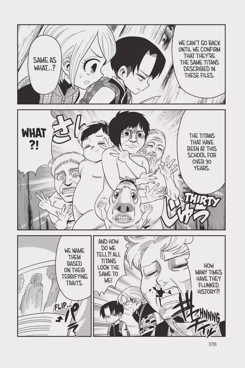 Shingeki Kyojin Chuugakkou Chapter 75 Page 14