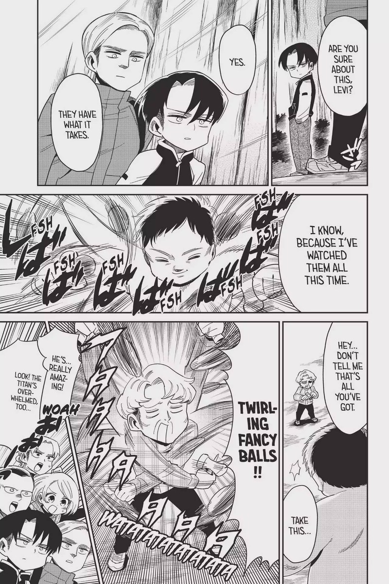 Shingeki Kyojin Chuugakkou Chapter 75 Page 19