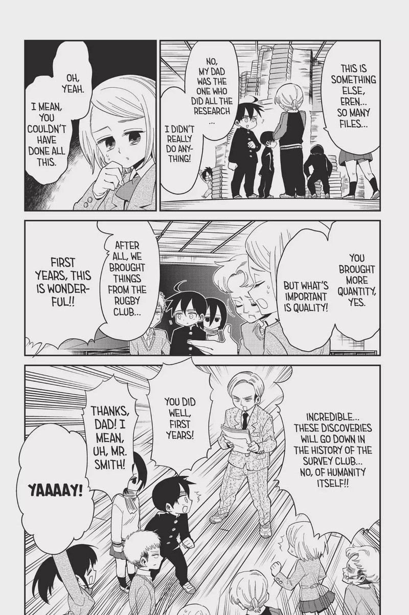 Shingeki Kyojin Chuugakkou Chapter 75 Page 4