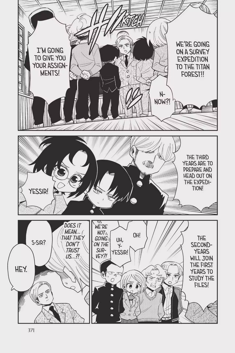 Shingeki Kyojin Chuugakkou Chapter 75 Page 7