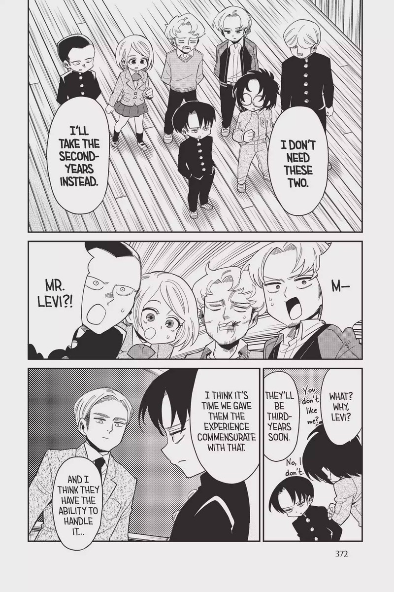 Shingeki Kyojin Chuugakkou Chapter 75 Page 8