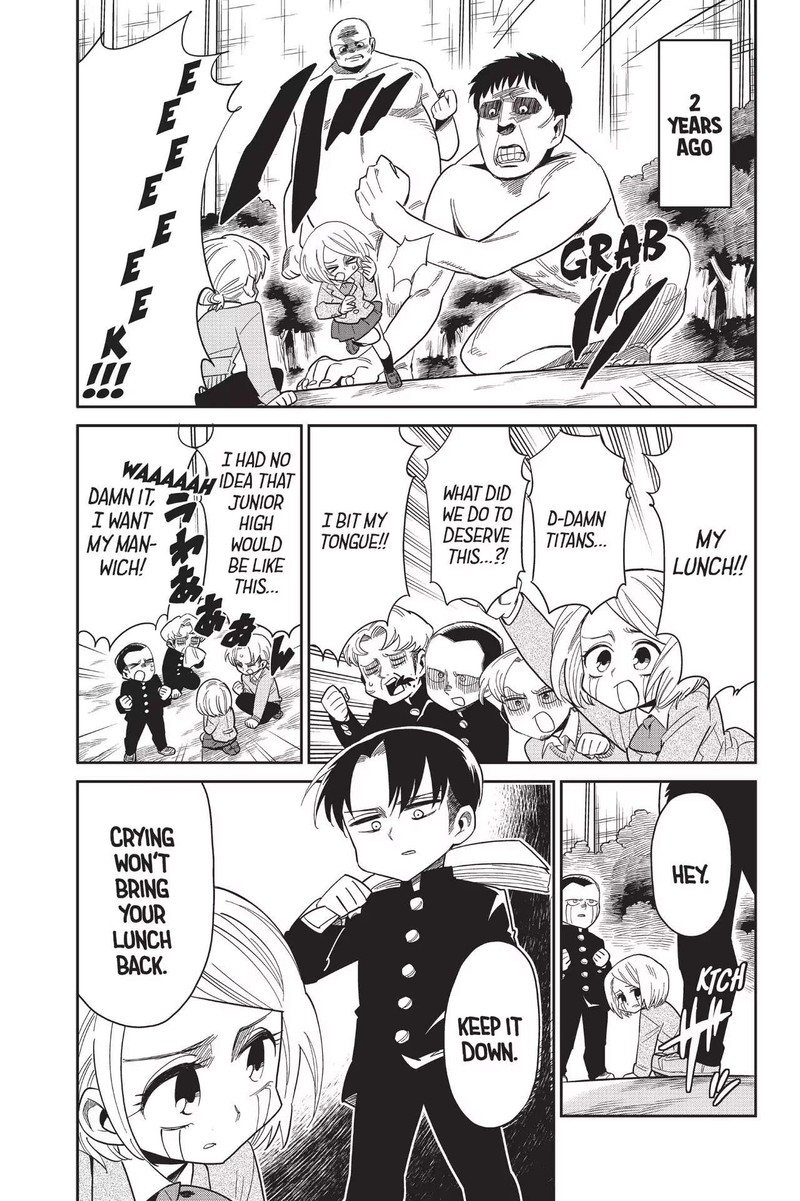 Shingeki Kyojin Chuugakkou Chapter 76 Page 1