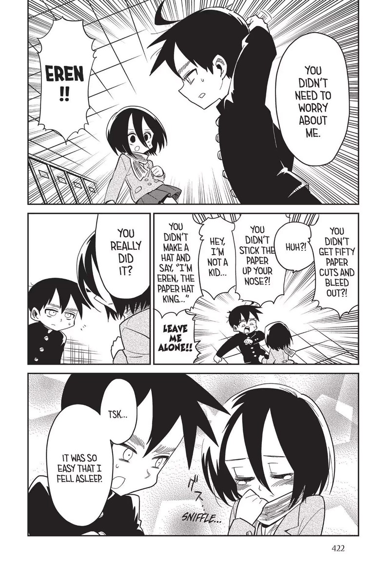 Shingeki Kyojin Chuugakkou Chapter 77 Page 14