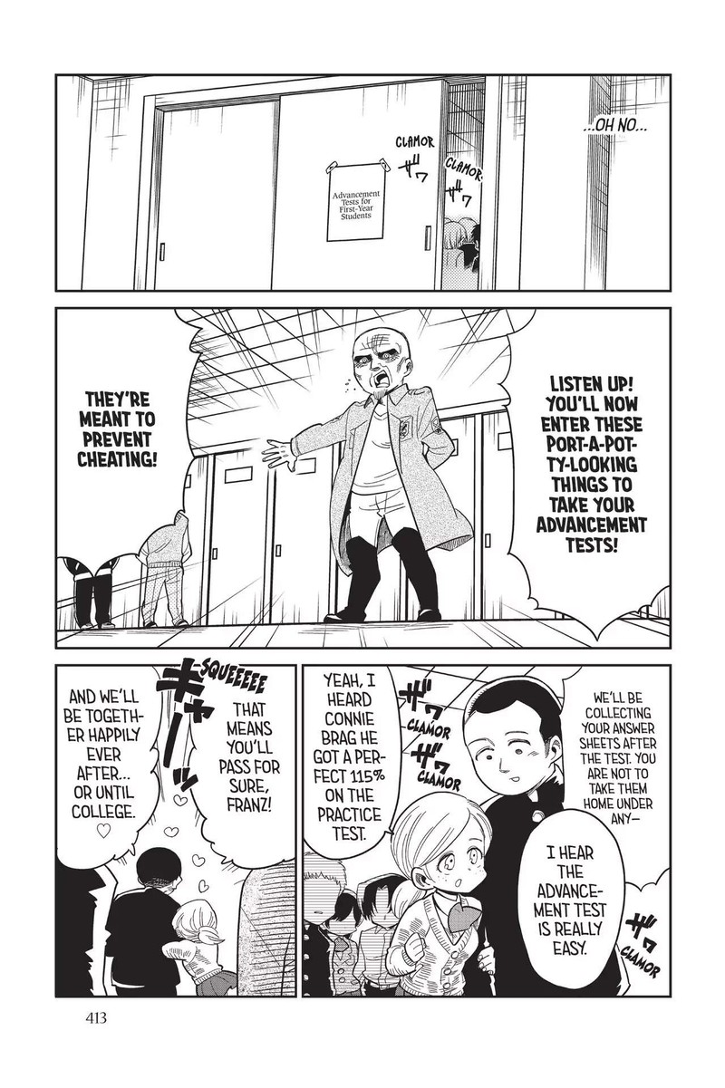 Shingeki Kyojin Chuugakkou Chapter 77 Page 5