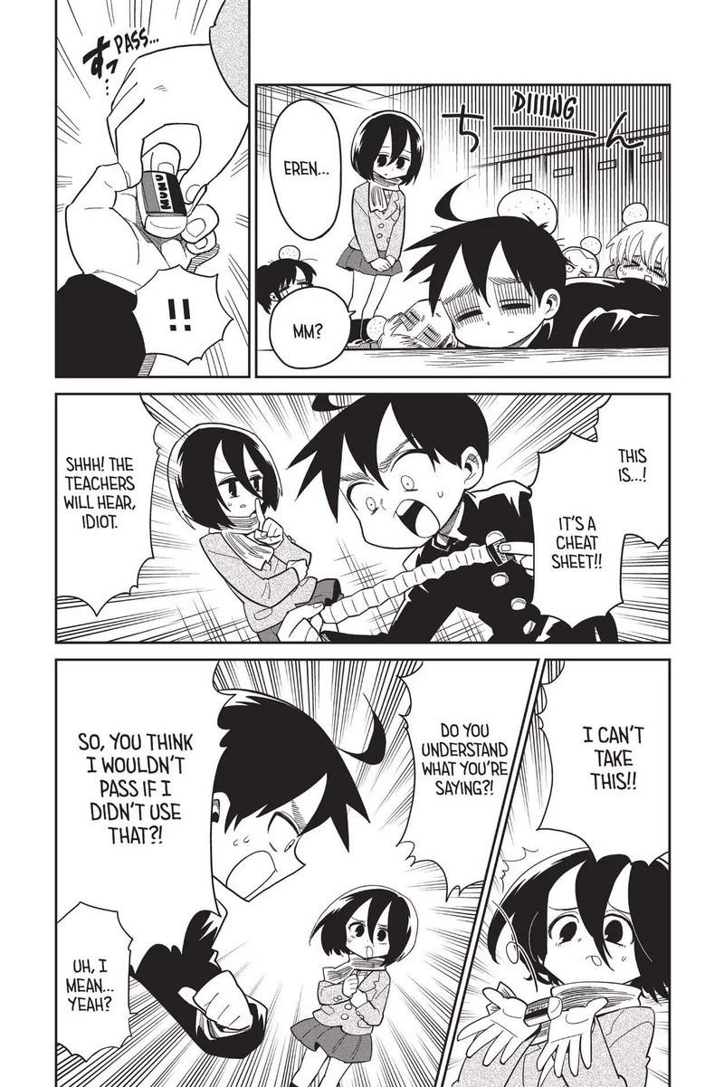 Shingeki Kyojin Chuugakkou Chapter 77 Page 7