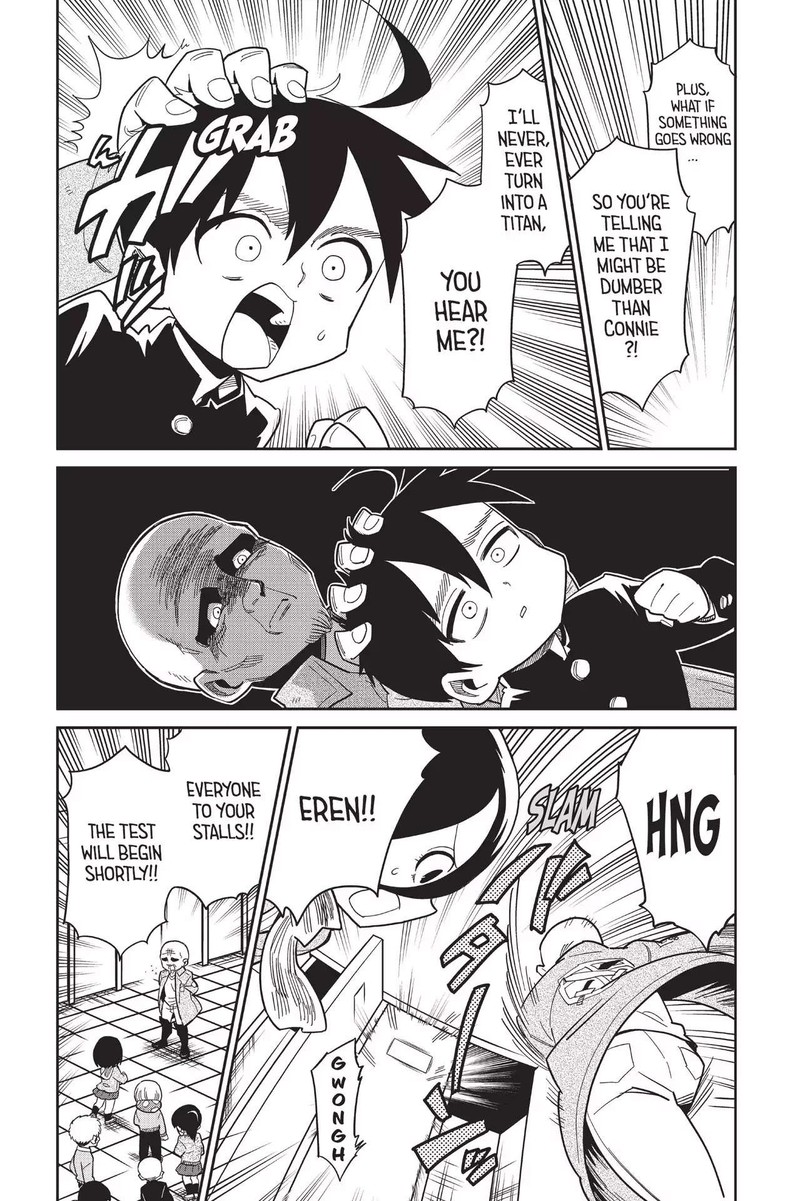 Shingeki Kyojin Chuugakkou Chapter 77 Page 8