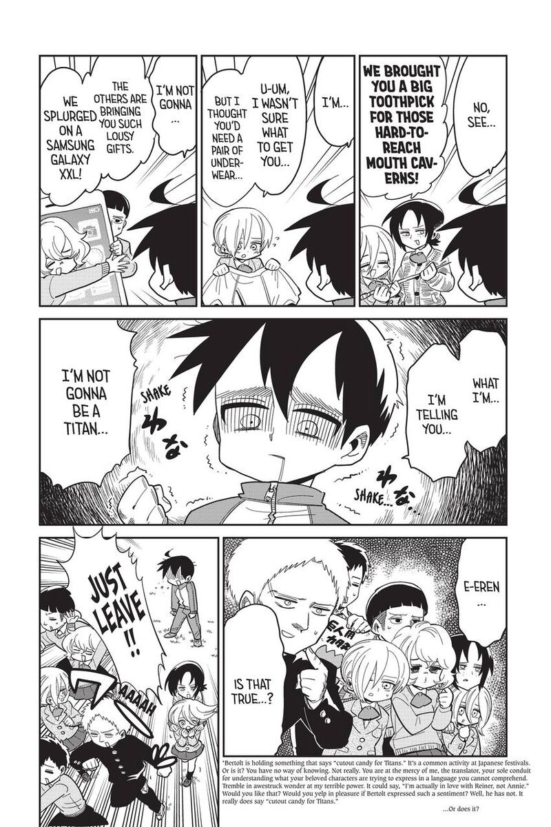 Shingeki Kyojin Chuugakkou Chapter 78 Page 16